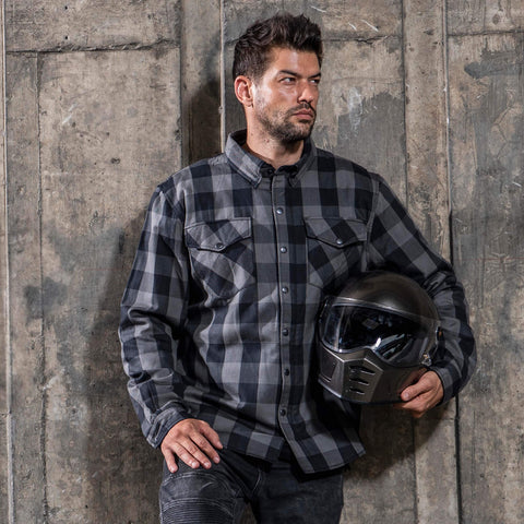 motorcycle dress shirt CE A Rated Armored Riding Shirt Kevlar + Level 1 Armor