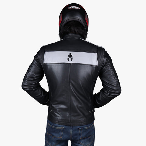 [LEVEL 2 PROTECTION] Road Armor Leather Jacket