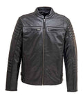 Enforcer™ Leather Biker Jacket
