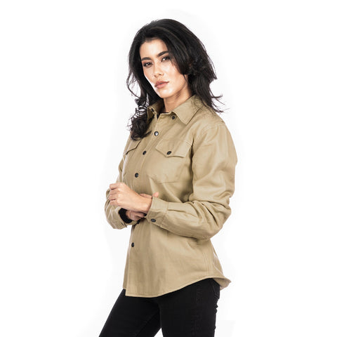 [LEVEL 2 PROTECTION] Road Armor™ Ladies Protective Shirt Solid Colors
