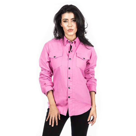 [LEVEL 2 PROTECTION] Road Armor™ Ladies Protective Shirt Solid Colors