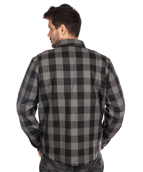 Shop Stylish Road Armor Protective Flannel Motorcycle Riding Shirt ...