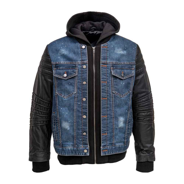 Denim Coat For Bike Riding Riding Jacket With Men's Denim