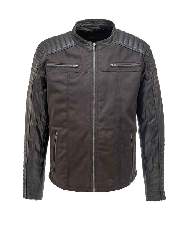 Road Armor™ Protective Biker Shirt Canvas Skull Riderz